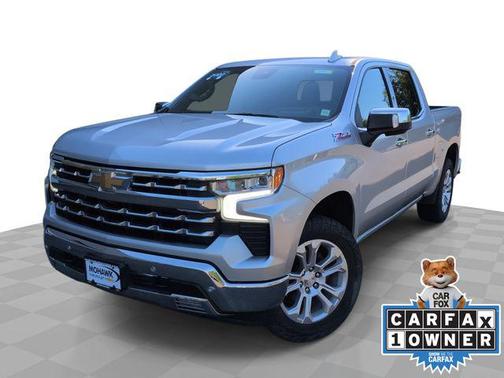 Silver Ice Metallic 2022 Chevrolet Silverado 1500 LTZ