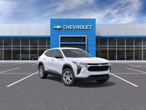 Summit White 2026 Chevrolet Trax LS