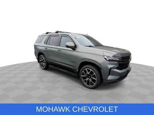 Silver Sage Metallic 2023 Chevrolet Tahoe 4WD RST