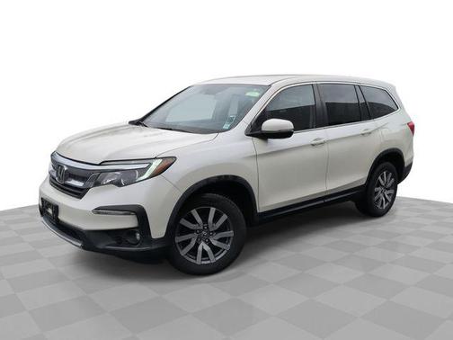 White Diamond Pearl 2019 Honda Pilot EX