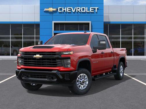 Red Hot 2026 Chevrolet Silverado 2500 Crew Cab, Standard Bed, WT, 4WD