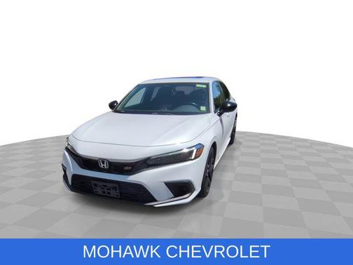 Platinum White Pearl 2022 Honda Civic Si Base