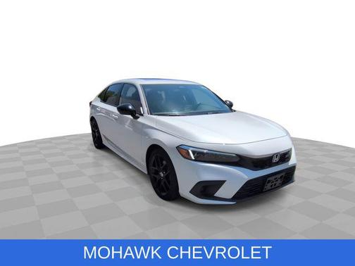 Platinum White Pearl 2022 Honda Civic Si Base
