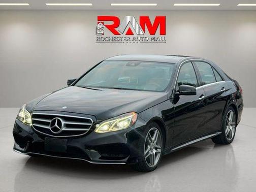 Black 2016 Mercedes-Benz E-Class E 350 4MATIC