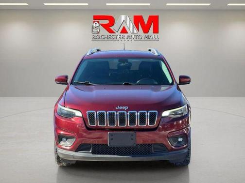 Red 2019 Jeep Cherokee Latitude Plus