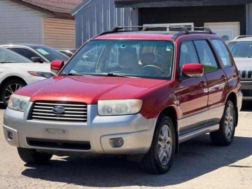 Garnet Red Pearl / Steel Sliver Metallic 2008 Subaru Forester 2.5X L.L. Bean Edition