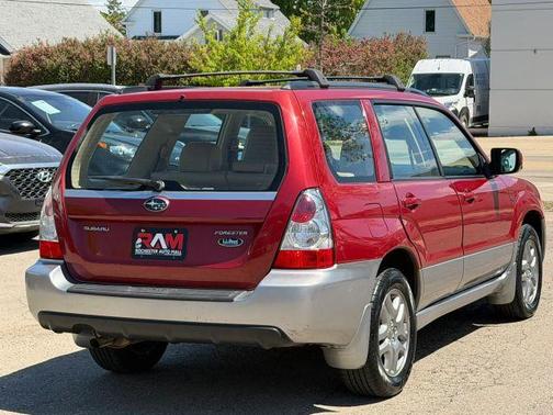 Garnet Red Pearl / Steel Sliver Metallic 2008 Subaru Forester 2.5X L.L. Bean Edition