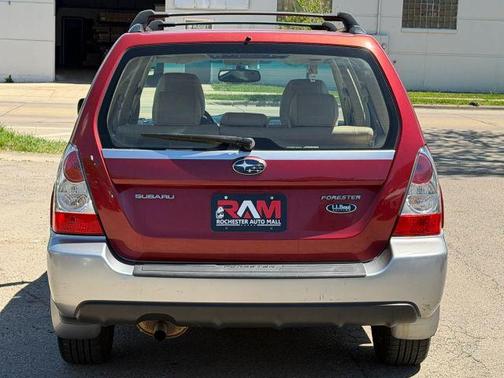 Garnet Red Pearl / Steel Sliver Metallic 2008 Subaru Forester 2.5X L.L. Bean Edition