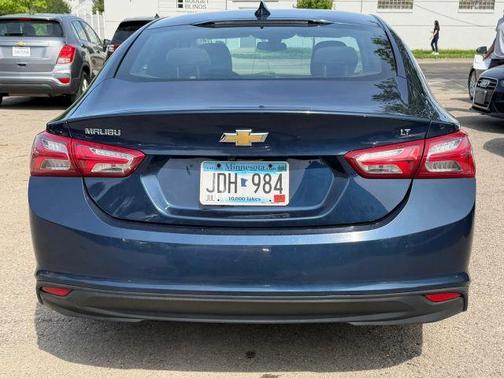 Blue 2022 Chevrolet Malibu LT