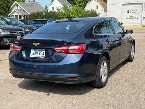 Blue 2022 Chevrolet Malibu LT