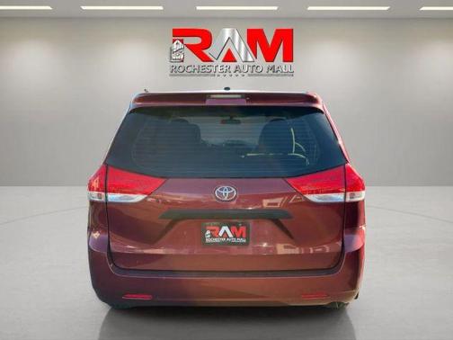 Red 2011 Toyota Sienna CE