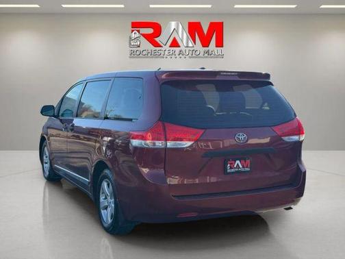 Red 2011 Toyota Sienna CE