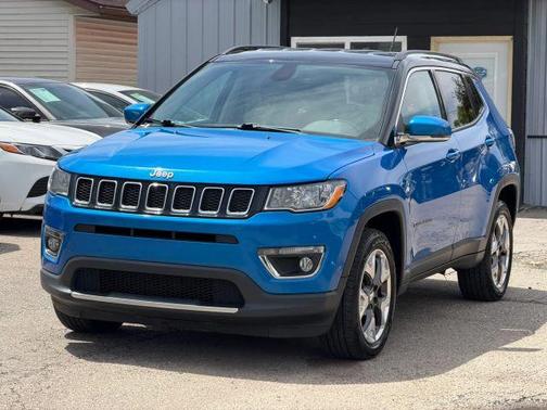 Blue 2020 Jeep Compass Limited