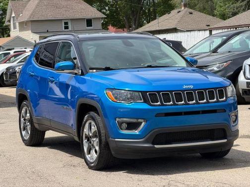 Blue 2020 Jeep Compass Limited