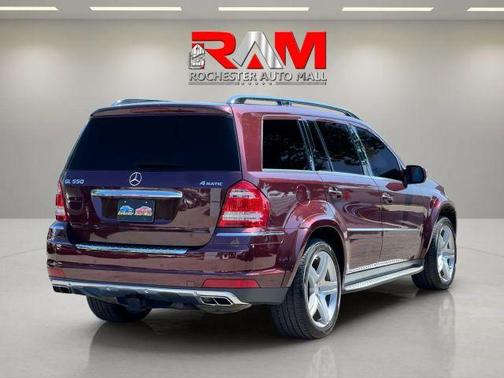 Burgundy 2010 Mercedes-Benz GL-Class GL 550 4MATIC