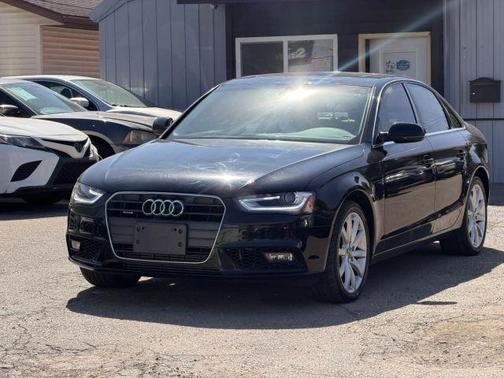 Black 2013 Audi A4 2.0T Premium Plus