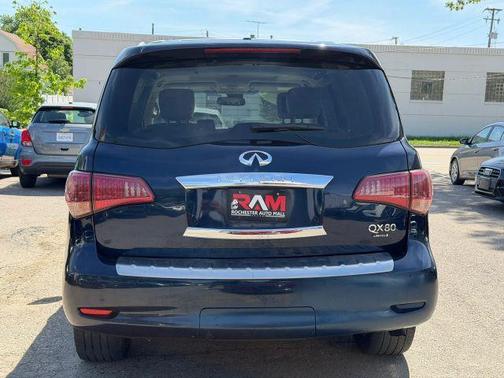 Blue 2015 INFINITI QX80 Base