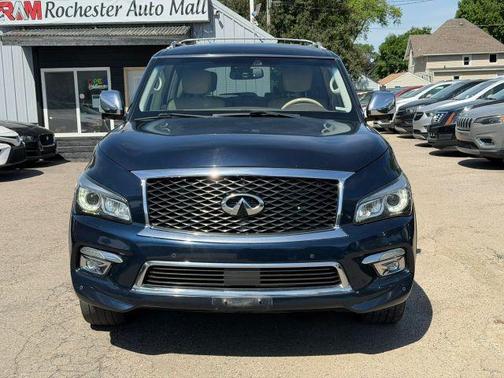 Blue 2015 INFINITI QX80 Base