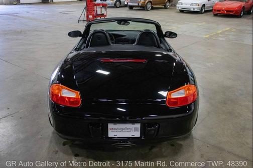 Black 2001 Porsche Boxster Base 2dr Convertible