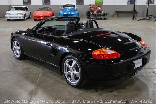 Black 2001 Porsche Boxster Base 2dr Convertible