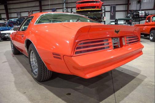 Orange 1976 Pontiac Firebird Esprit