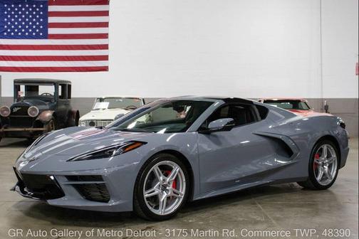 Sea Wolf Gray 2024 Chevrolet Corvette Stingray w/2LT