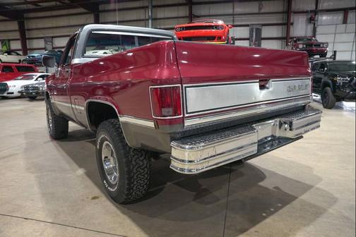 Burgundy 1983 Chevrolet Pickup Truck Base