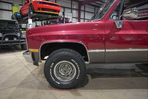 Burgundy 1983 Chevrolet Pickup Truck Base