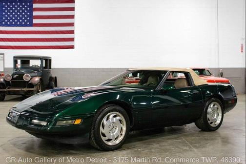 Polo Green Metallic 1996 Chevrolet Corvette Base