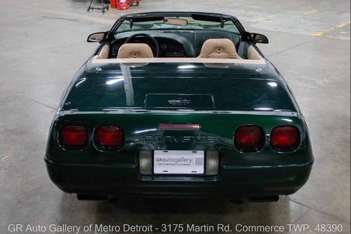 Polo Green Metallic 1996 Chevrolet Corvette Base
