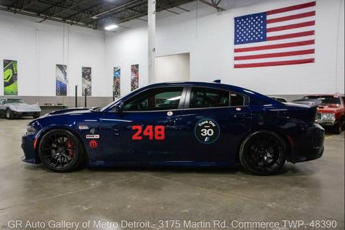 Jazz Blue Pearl 2015 Dodge Charger SRT Hellcat