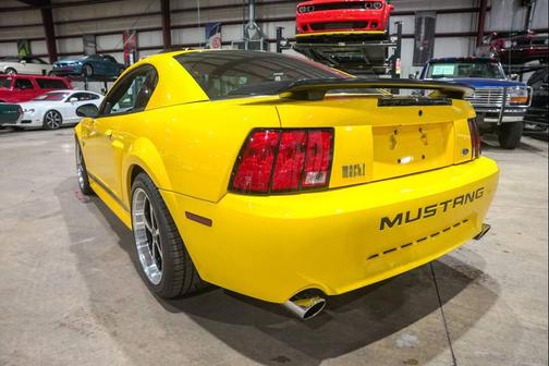 Yellow 2004 Ford Mustang Mach I