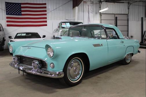 Blue 1955 Ford Thunderbird Base
