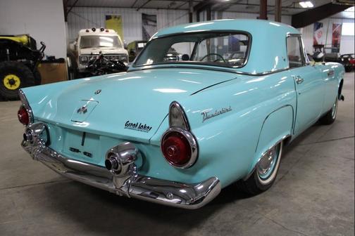 Blue 1955 Ford Thunderbird Base