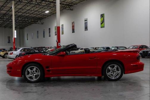Red 2001 Pontiac Firebird Trans Am