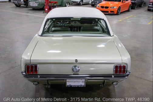 Olive Green 1966 Ford Mustang Base