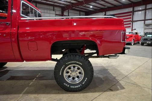 Red 1981 Chevrolet Pickup Truck Base