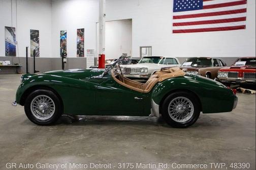 British Racing Green 1959 Triumph TR3