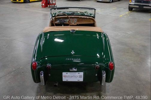 British Racing Green 1959 Triumph TR3