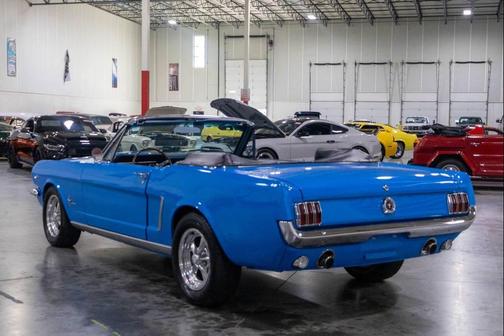Blue 1965 Ford Mustang Base