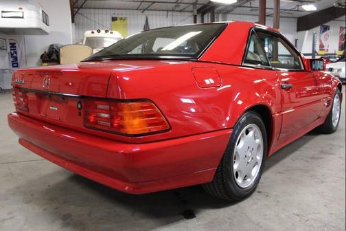 Red 1993 Mercedes-Benz SL-Class 6.0