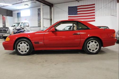 Red 1993 Mercedes-Benz SL-Class 6.0