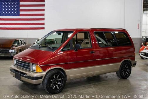 Wild Strawberry and Sandal Wood 1989 Ford Aerostar Eddie Bauer 3dr Mini Van