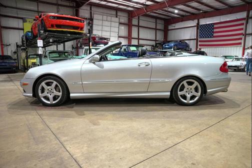 Silver 2006 Mercedes-Benz CLK-Class 500 Cabriolet