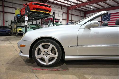 Silver 2006 Mercedes-Benz CLK-Class 500 Cabriolet