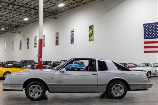 Silver 1987 Chevrolet Monte Carlo SS 2dr Coupe