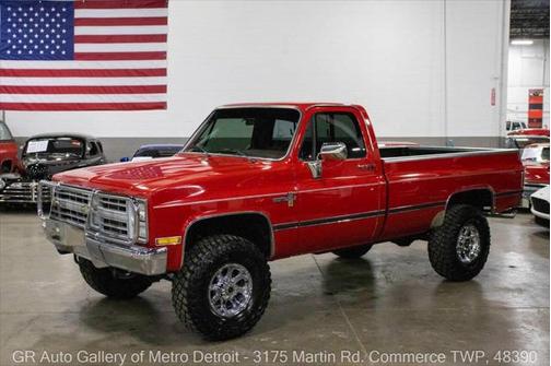 1986 Chevrolet C20/K20 K20 Silverado 2dr 4WD Standard Cab LB HD