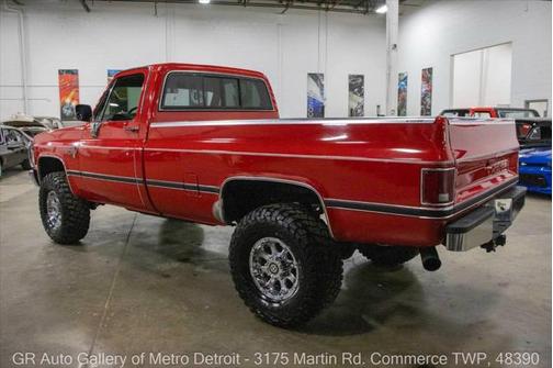 1986 Chevrolet C20/K20 K20 Silverado 2dr 4WD Standard Cab LB HD