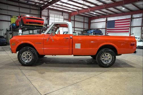 Orange 1971 Chevrolet C20/K20 Custom