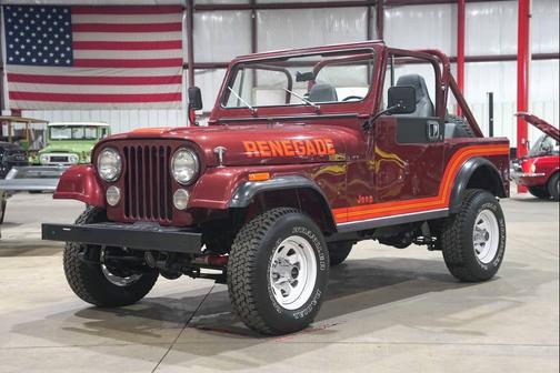 Red 1985 Jeep CJ-7 Base 2dr 4WD SUV